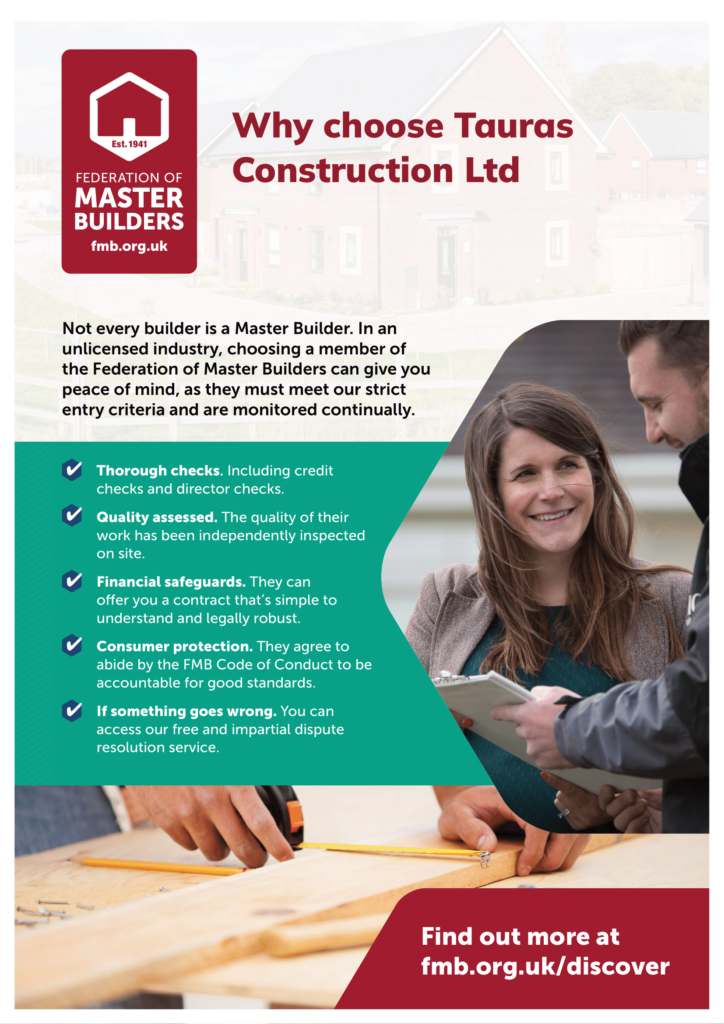 Why Choose Tauras Construction? FMB